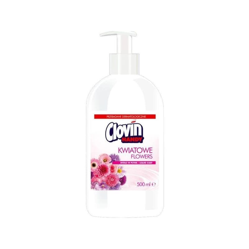 Mydlo tekuté Clovin Handy antibakterial Flower 500ml 1
