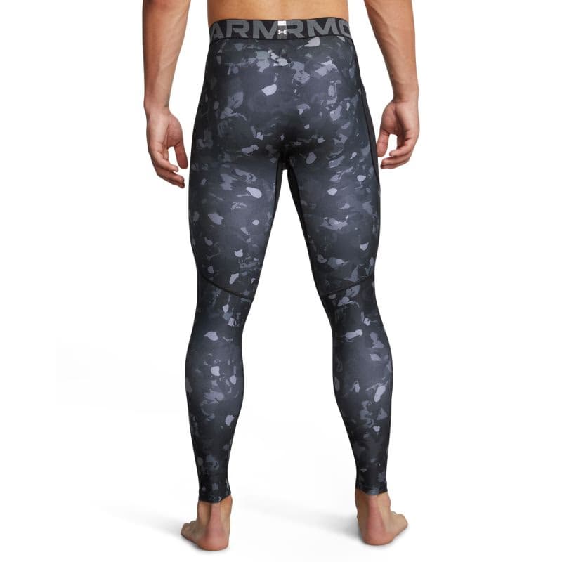 Pánske kompresné legíny UNDER ARMOUR UA HG Armour Prtd Lgs-BLK 2