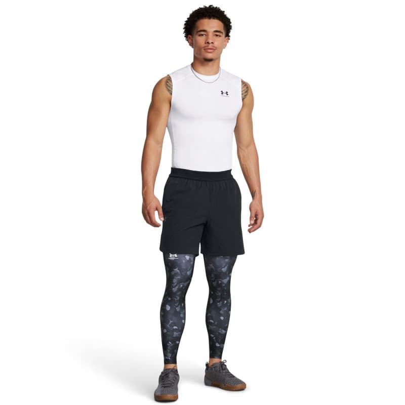 Pánske kompresné legíny UNDER ARMOUR UA HG Armour Prtd Lgs-BLK 3