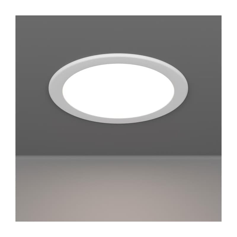 Eglo 901418-LED Kúpeľňové podhľadové svietidlo FUEVA LED/10,5W/230V priemer 16,8 cm IP44 biela 901418 1