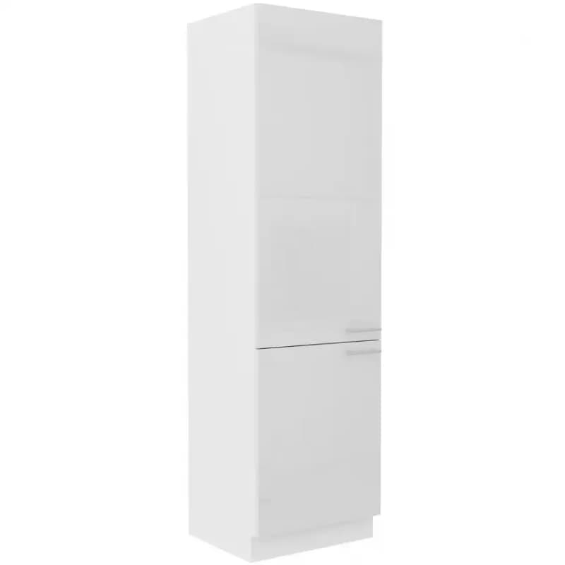 Kuchynská skrinka Lara 60dk-210 2f Bb Mdf biely lesk 1