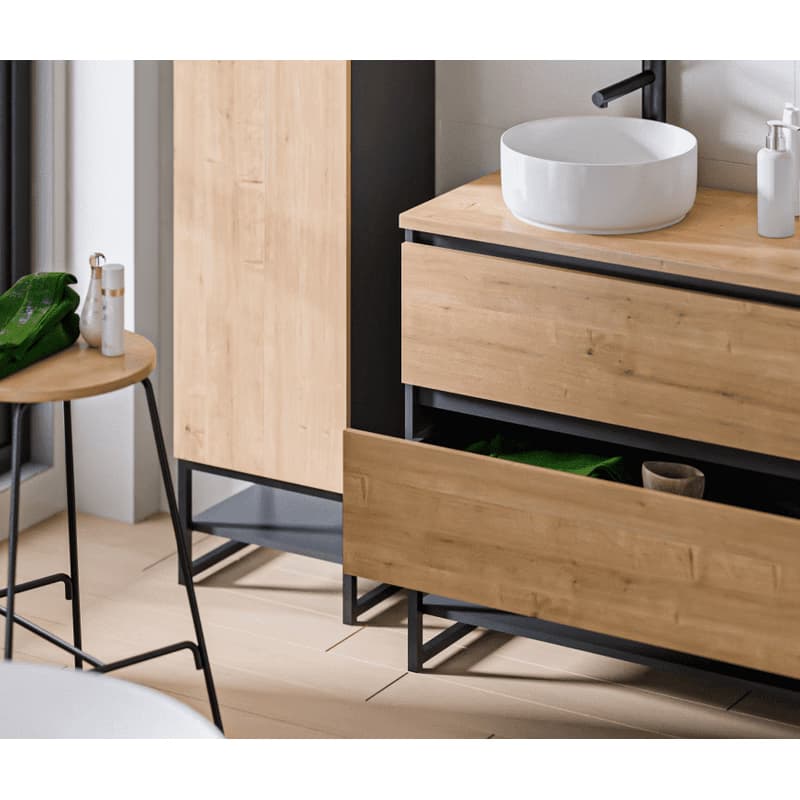 ArtCom Polica k nožičkám MONAKO Grey 885 | 140 cm 4