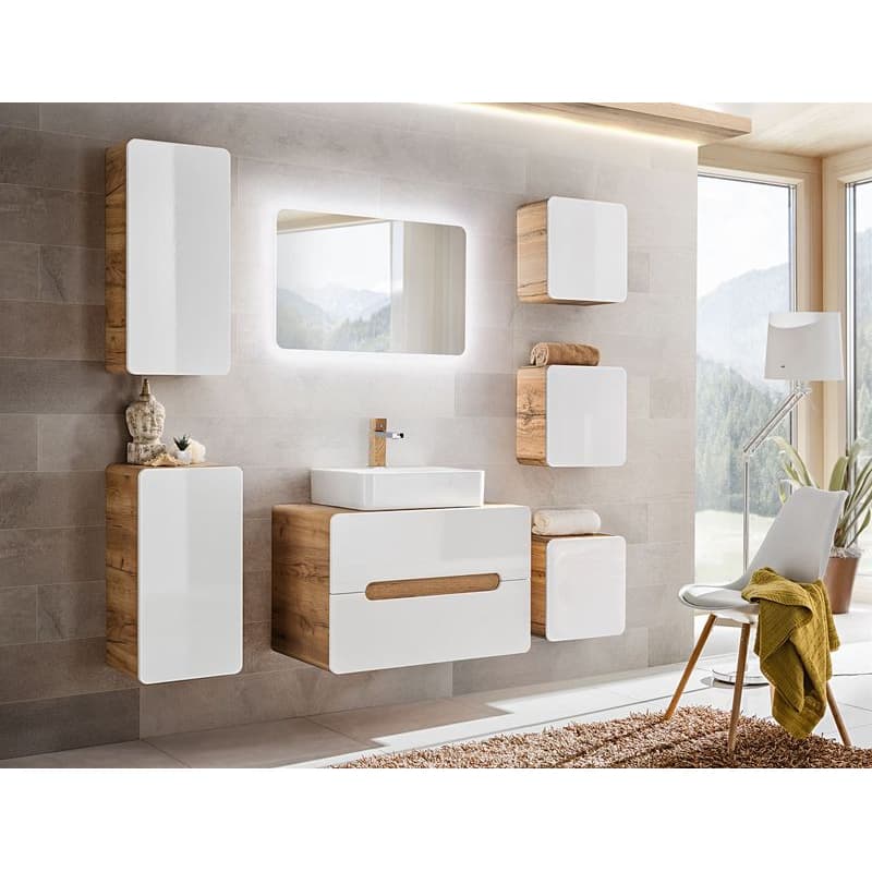 ArtCom Kúpeľňový komplet ARUBA White 80/3