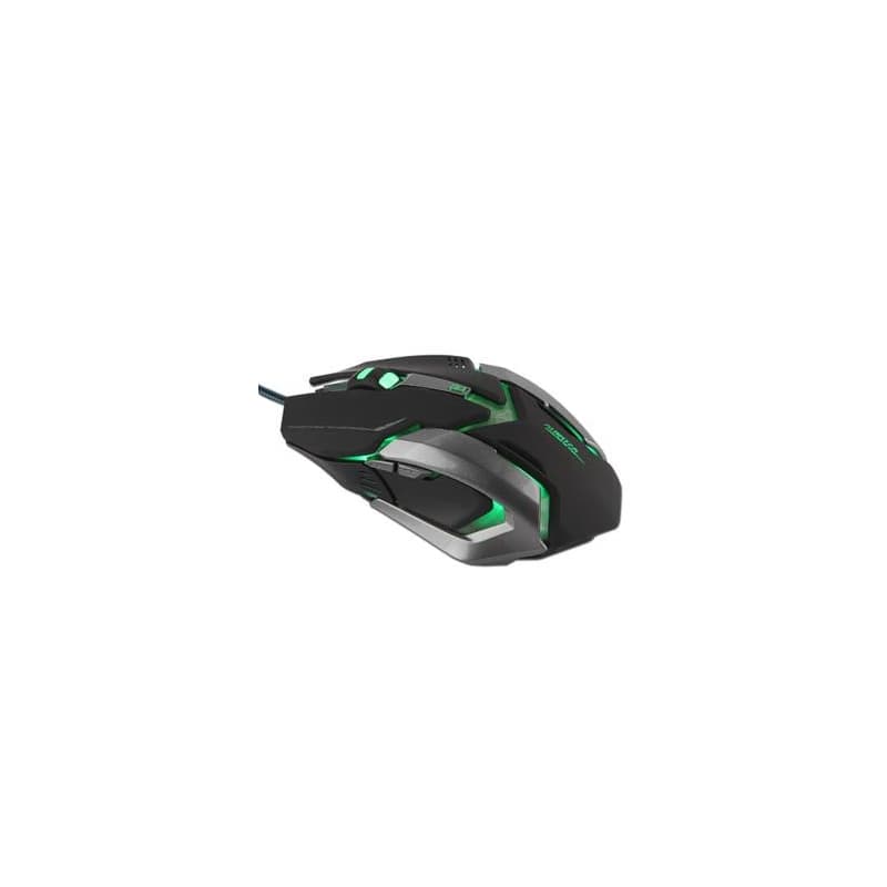 E-blue Auroza Gaming Myš káblové, čierna, 4000DPI 5