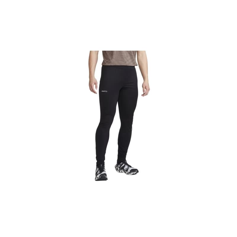 Pánske bežecké nohavice CRAFT ADV ESSENCE WARM WIND TIGHTS 2 M-999000-Black