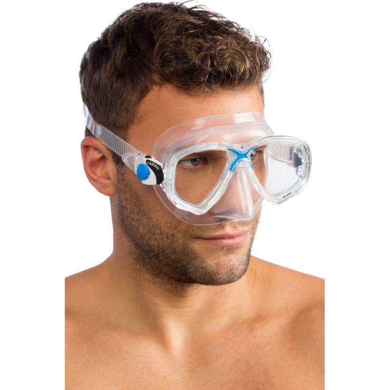 Potápačská maska CRESSI MAREA MASK SIL CLEAR BLUE 3