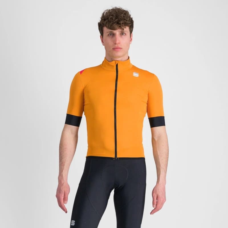 Pánska cyklistická bunda SPORTFUL Fiandre light no rain jacket s, dark gold 2
