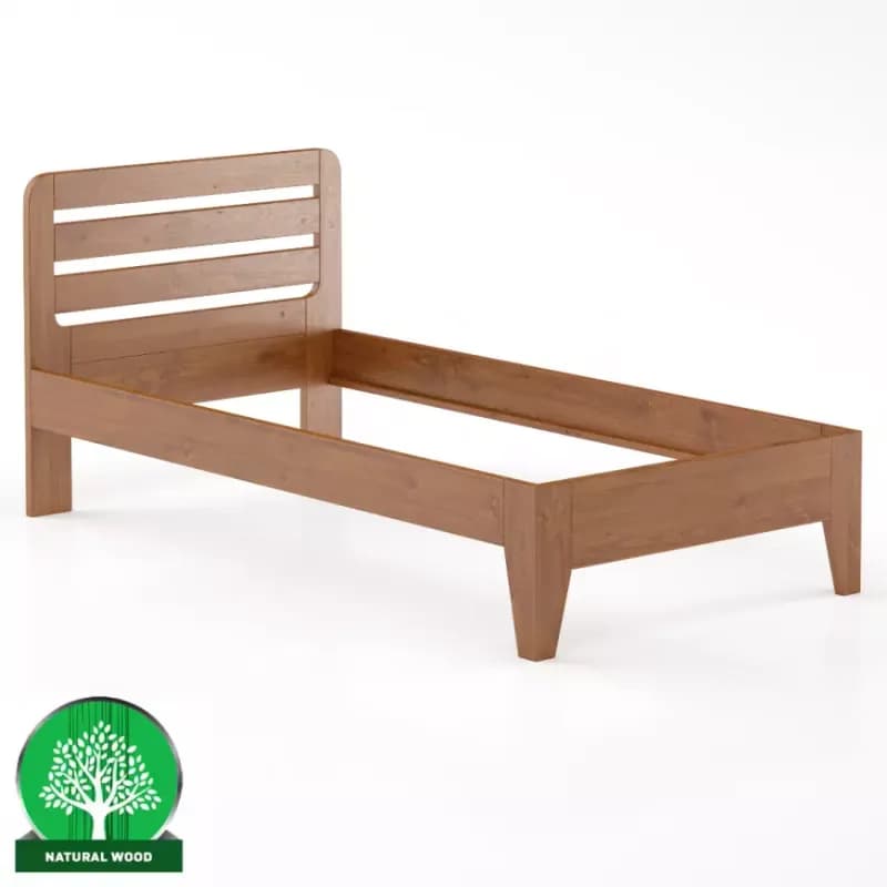 Posteľ buková LK189–100x200 cherry 1