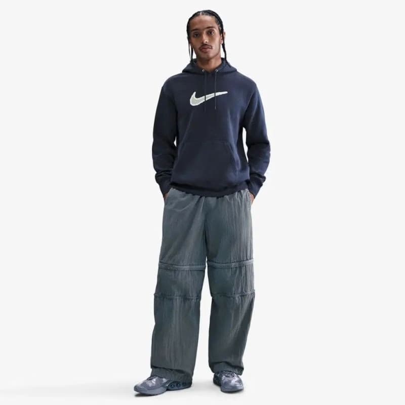 Pánska mikina s kapucňou NIKE M NK CLUB BB HDY NEO VARSITY OBSIDIAN OBSIDIAN BLACK 4