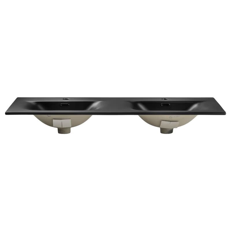 ArtCom Keramické umývadlo SKY1 120D | čierny mat 120 cm 3