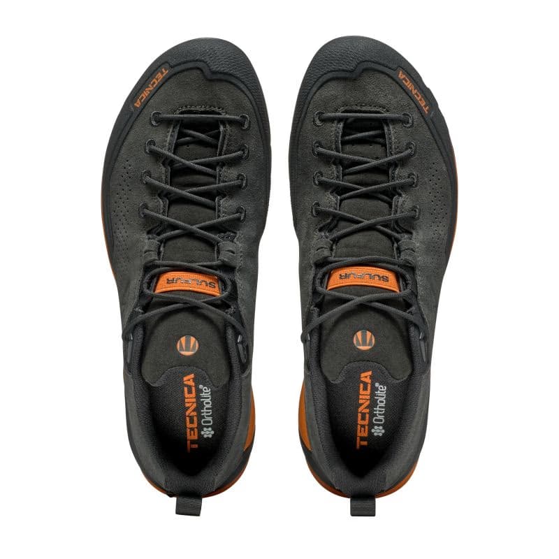 Pánska nízka turistická celokožená obuv TECNICA Sulfur GTX Ms, anthracite ultra orange 4