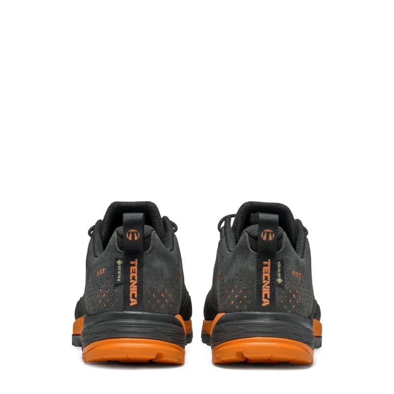 Pánska nízka turistická celokožená obuv TECNICA Sulfur GTX Ms, anthracite ultra orange 5