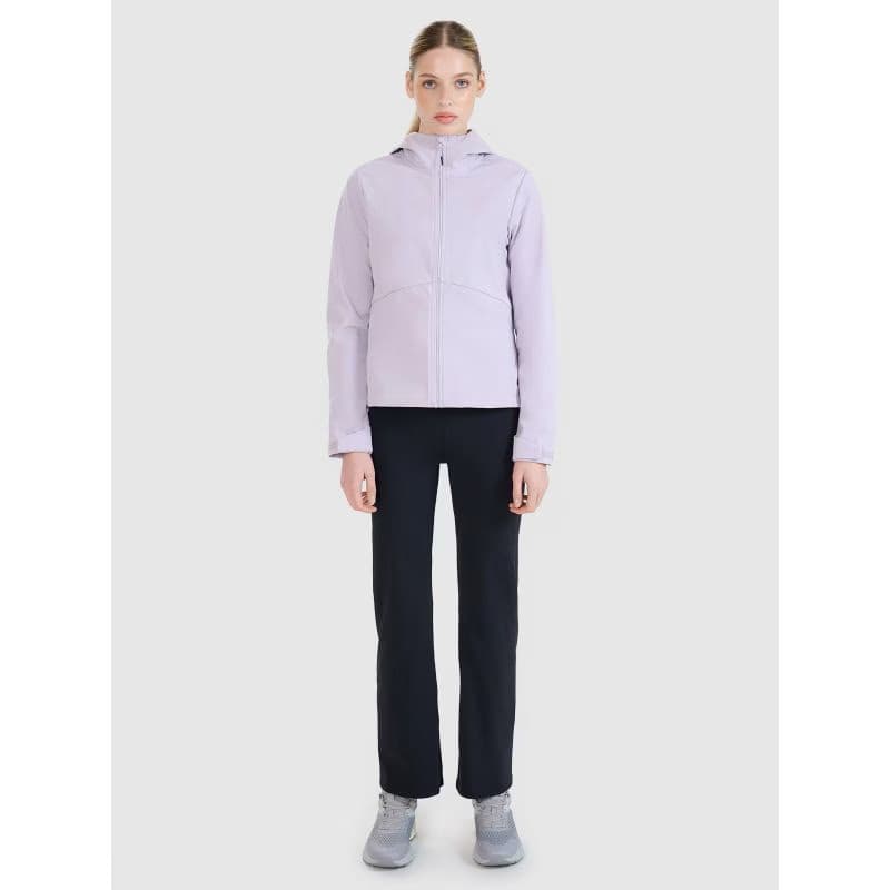 Dámska turistická bunda 4F SOFTSHELL JACKET F320-52S-LIGHT VIOLET 4
