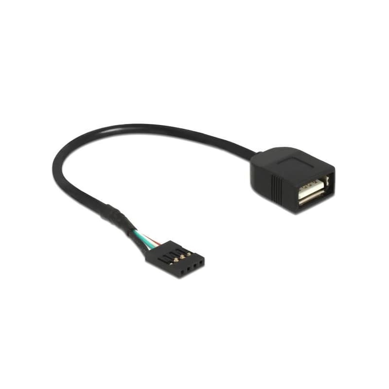 Delock kábel USB 2.0 A samica na pinový konektor 1
