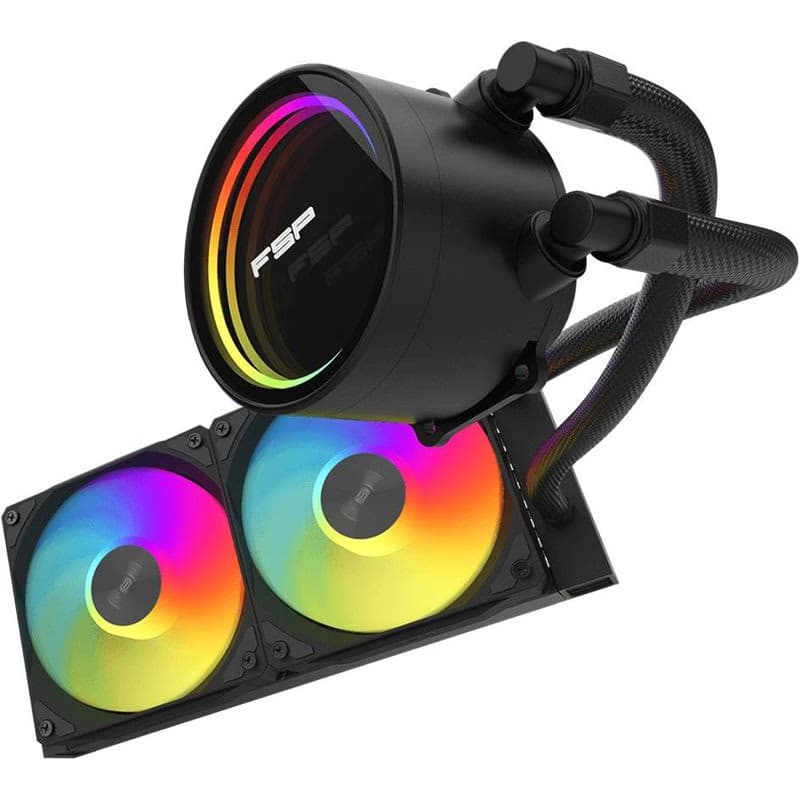 FSP Vodné chladenie AE24-B, Black 2