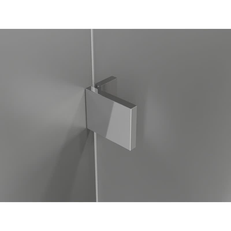 MEXEN/S - Lunar-B sprchovací kút dvere krídlové pravá 100 x 100, transparent, chróm 832-100-100-01-00-P 6