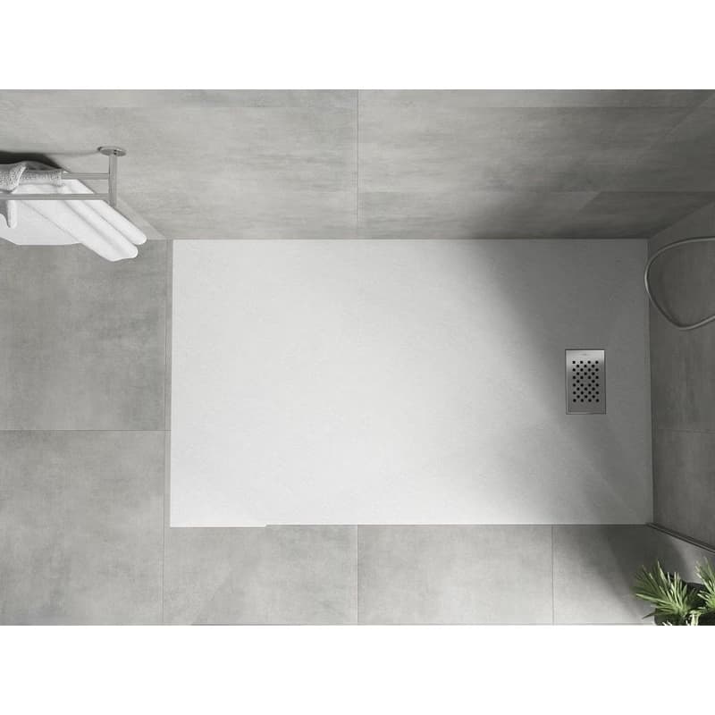 MEXEN/S - Hugo sprchová vanička SMC 140x90, biela, krytka nerez 42109014-X 4