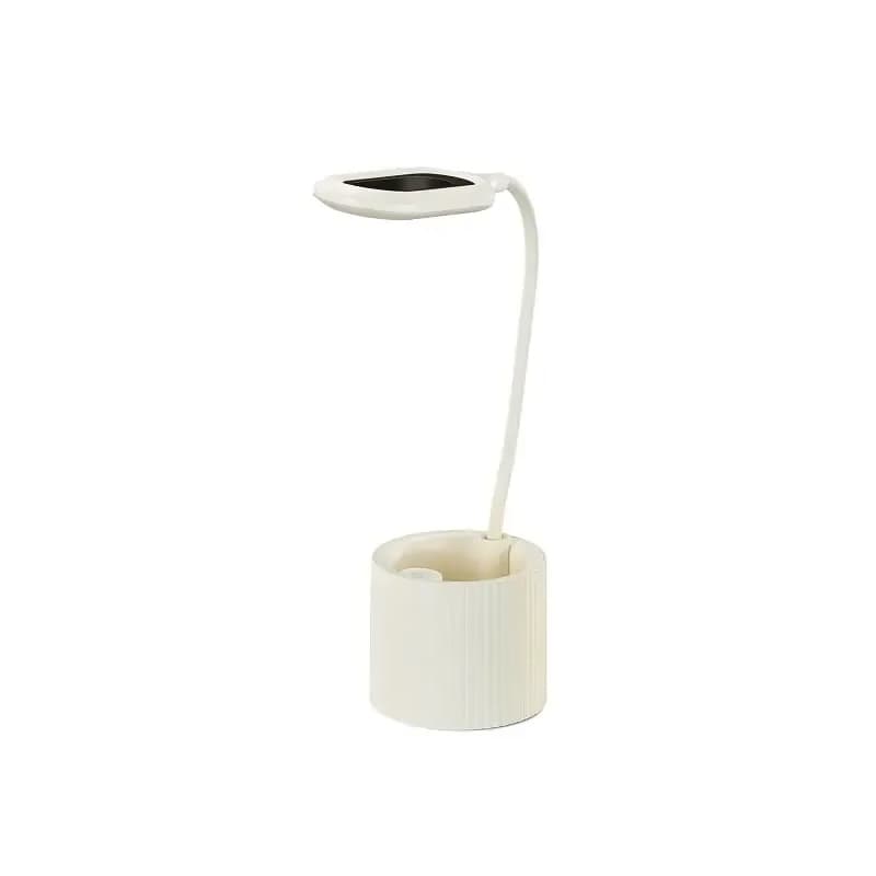 Stolová LED lampa NANCY 66357 biela LB1