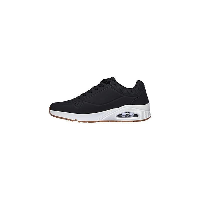 Pánska rekreačná obuv SKECHERS Uno Stand On Air M black white 3