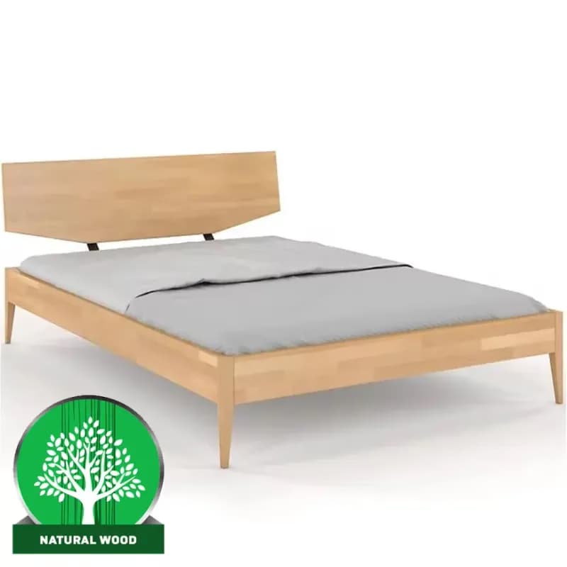 Posteľ drevené Buk Skandica Sund/120x200/prírodná 1