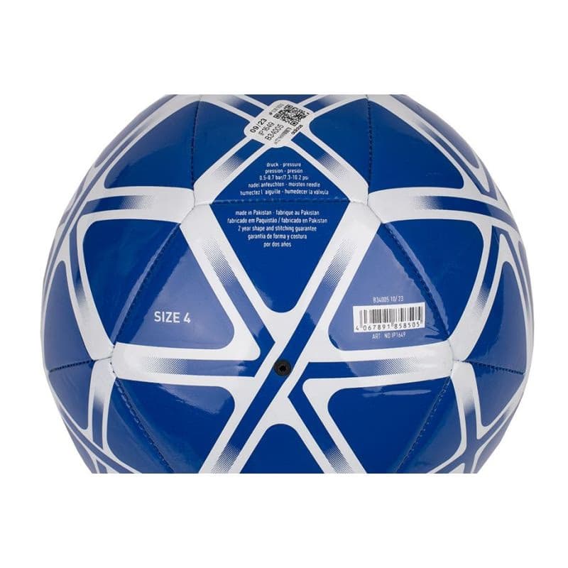 Futbalová lopta ADIDAS STARLANCER CLB BLUE WHITE 3