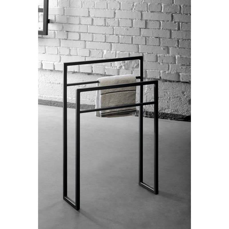 SAPHO - SKA Stojan na uteráky, 550x790x200, čierna mat SKA301 2
