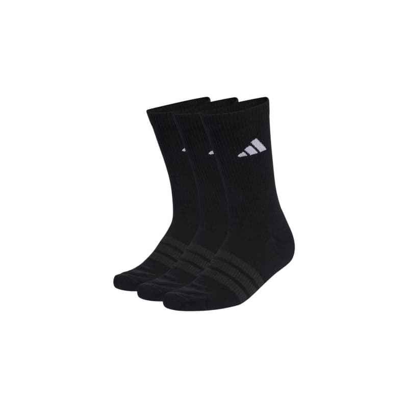 Ponožky ADIDAS 3PACK-C ESS CRW 3P BLACK BLACK WHITE