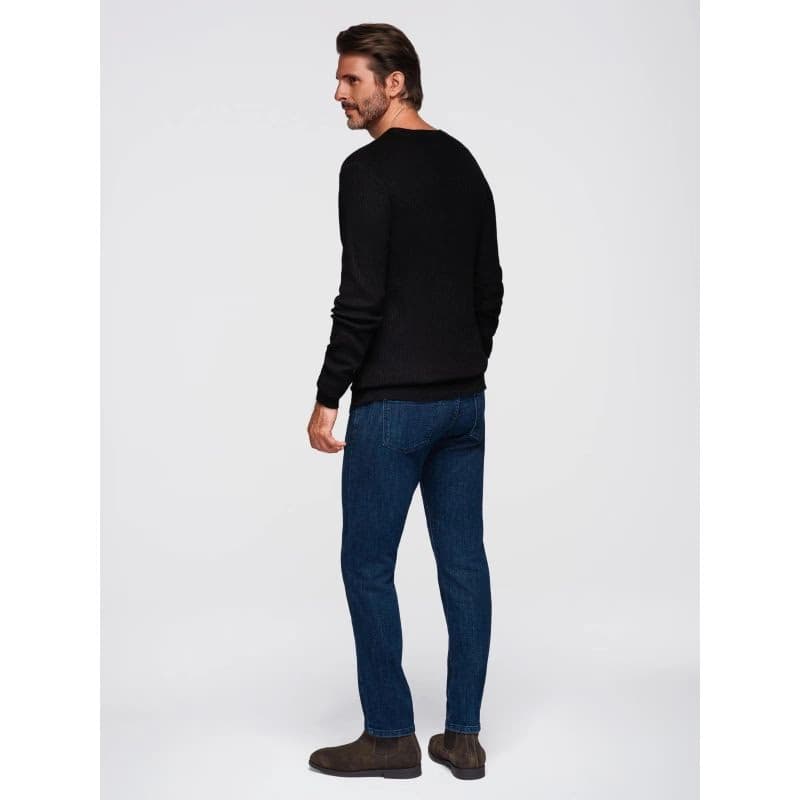 Pánsky sveter OMBRE Sweater OM-SWSW-0182 V-2 black 5