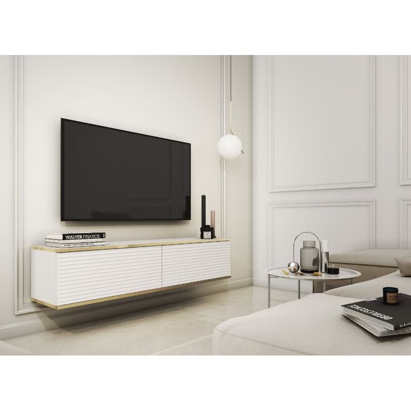 ArtPS TV stolík BIJOU MDF135 | závesný Farba: Béžová 6
