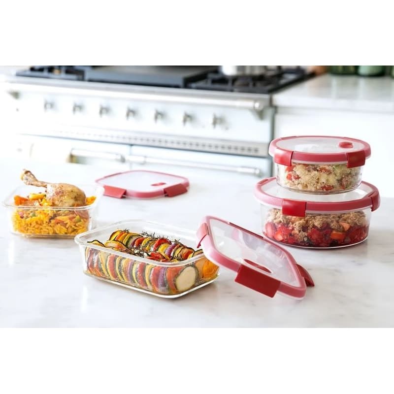 CURVER Sklenená dóza SMART COOK 1,2L 3