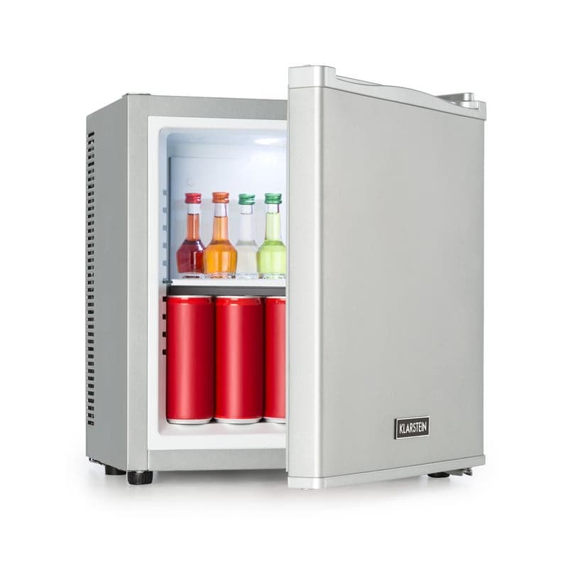 Klarstein Secret Cool, mini chladnička, minibar, 13 l, energet. trieda G, strieborná 1