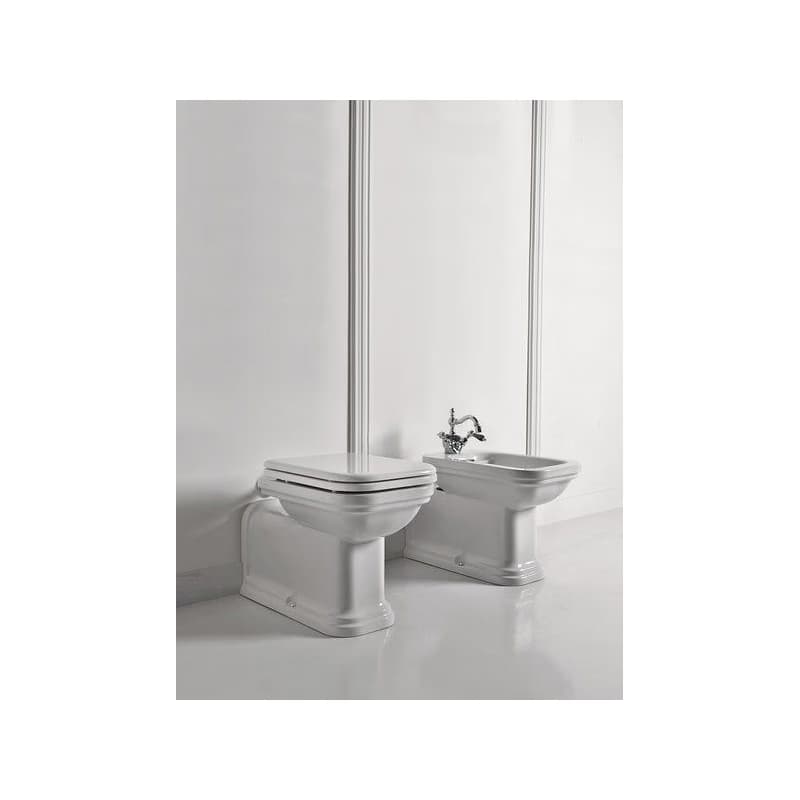 KERASAN - WALDORF WC misa 37x65cm, spodný/zadný odpad, biela 411601 3