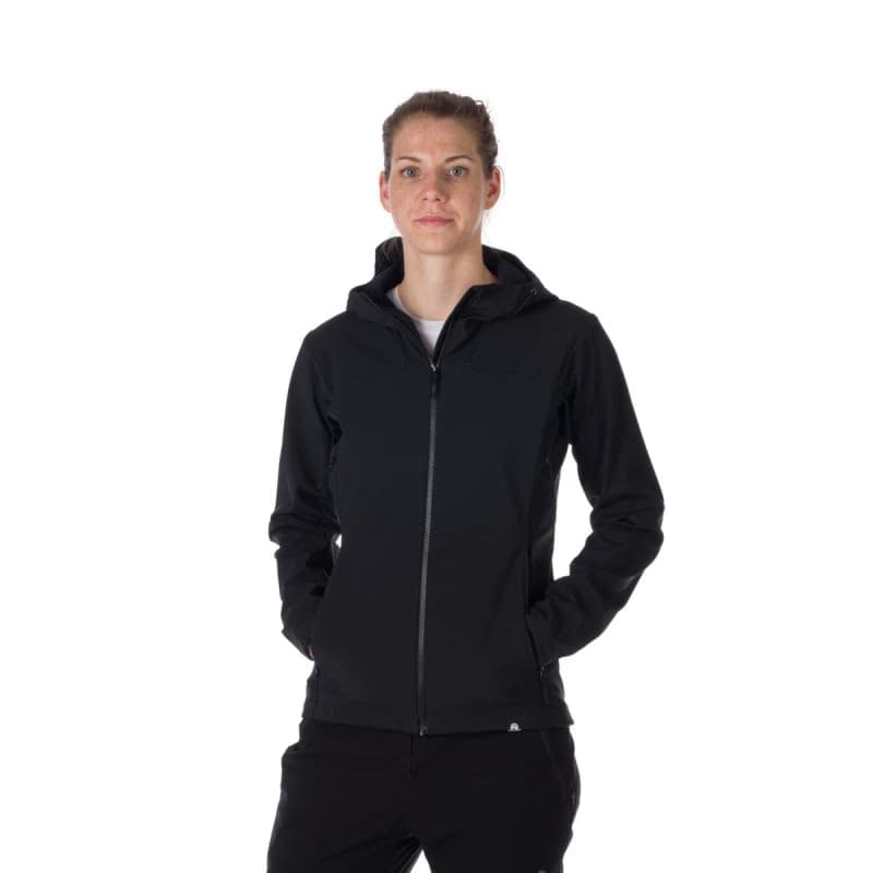 Dámska turistická softshellová bunda NORTHFINDER JANESSA-269-black 2