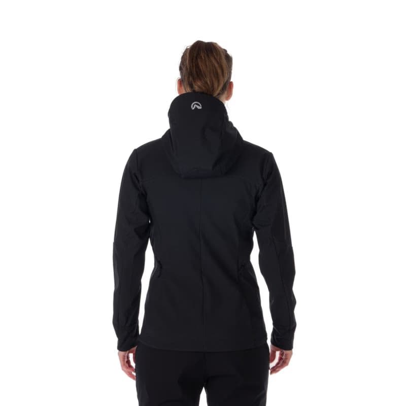 Dámska turistická softshellová bunda NORTHFINDER JANESSA-269-black 3