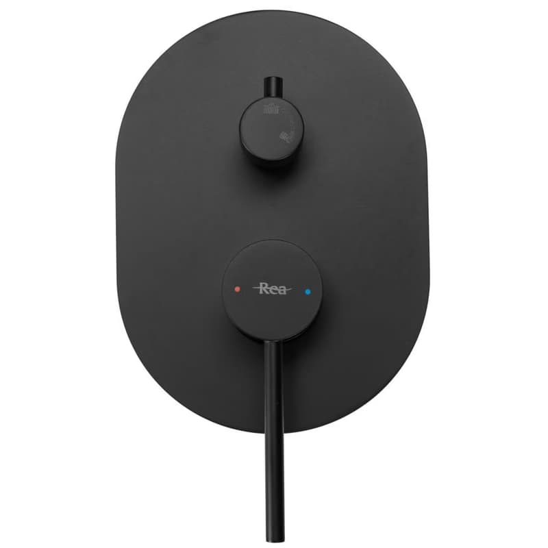 REA REA - Podomietkový sprchový set OVAL čierna BOX REA-P8467 2