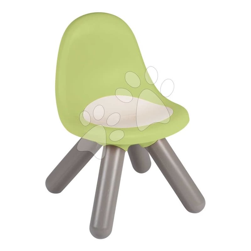 Stolička pre deti KidChair Green Life Smoby zelená s UV filtrom 50 kg nosnosť výška sedadla 27 cm od 18 mes