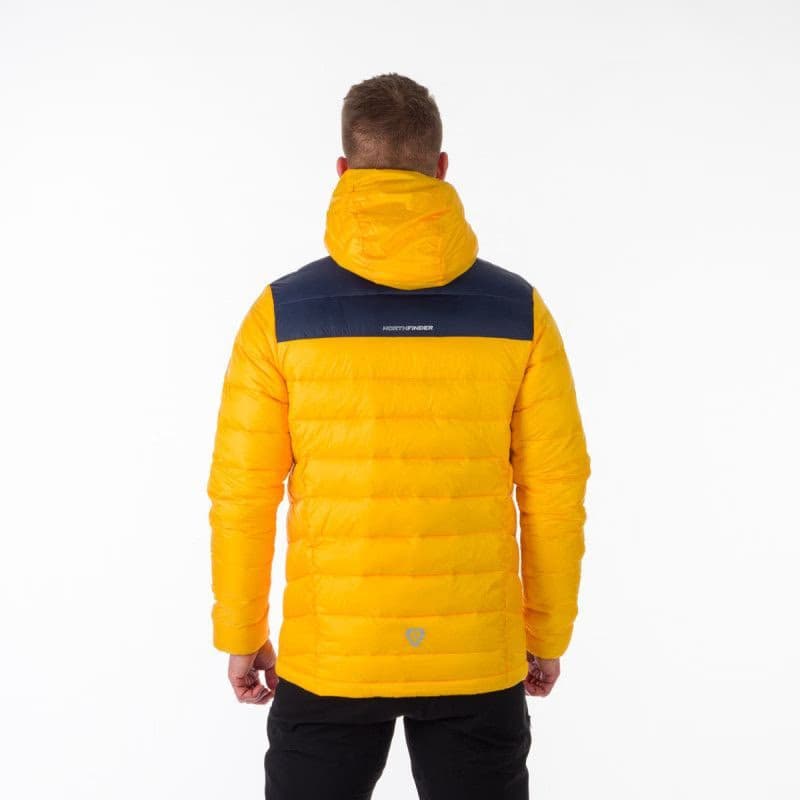 Pánska turistická bunda NORTHFINDER ACE-314-goldenyellow 3