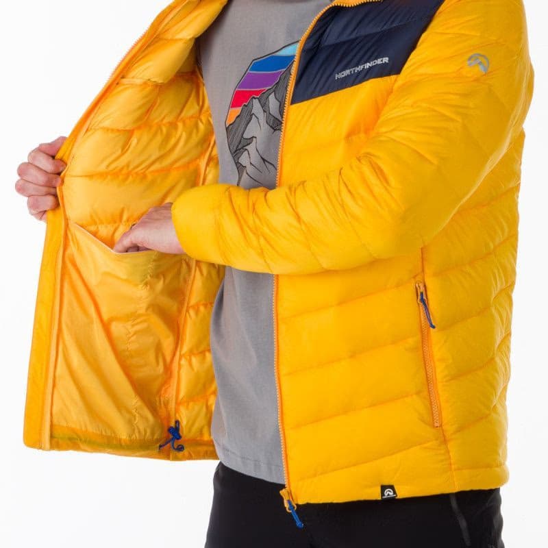 Pánska turistická bunda NORTHFINDER ACE-314-goldenyellow 5