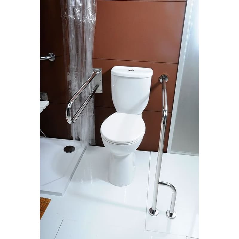 SAPHO - HANDICAP WC kombi misa zvýšená 36,3x67,2cm, spodný odpad BD301.410.00 3
