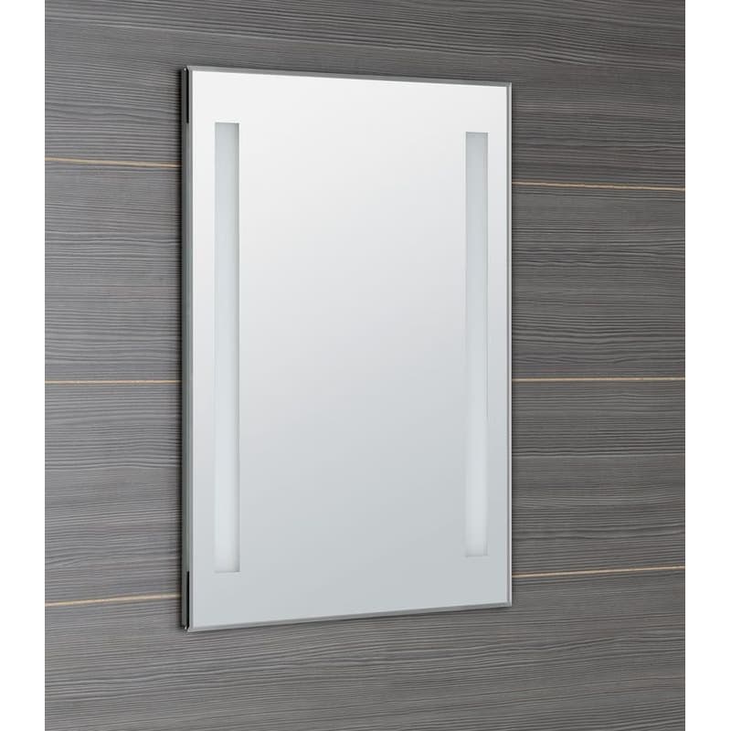AQUALINE - Zrkadlo s LED osvetlením 50x70cm, gombíkový vypínač ATH5 3