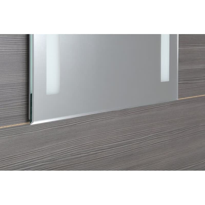 AQUALINE - Zrkadlo s LED osvetlením 50x70cm, gombíkový vypínač ATH5 6