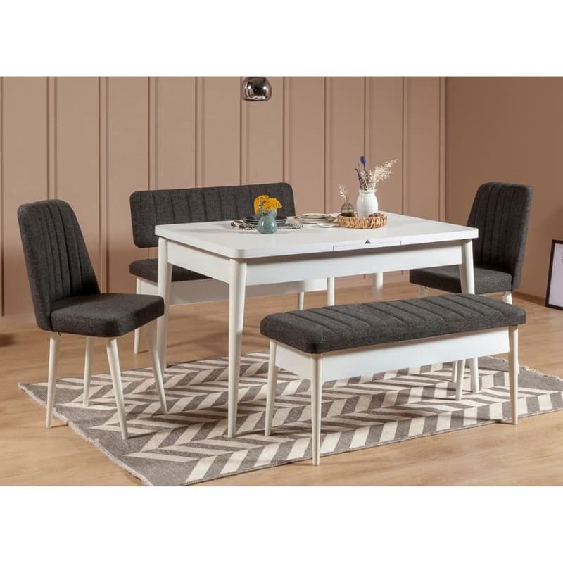 Bank Vina Bank Anthracite, White 6