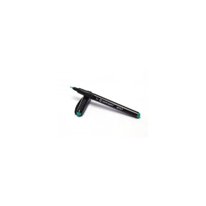 Popisovač Centropen 4616 F Liner CD/DVD/BD zelený 0,6mm 1