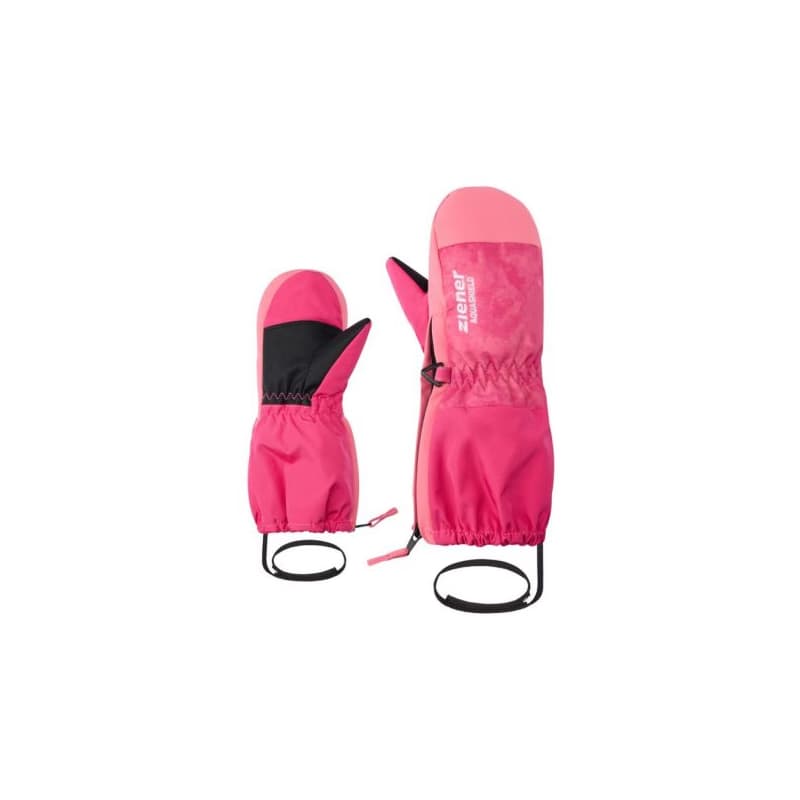 Detské lyžiarske rukavice ZIENER Levi-Z AS-115007-443-Pink 1