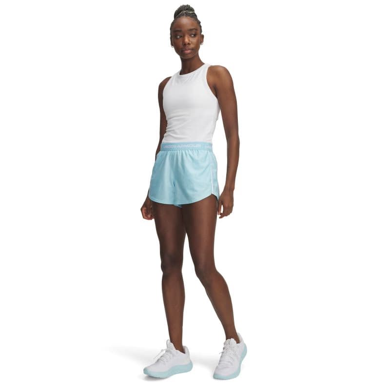 Dámske tréningové kraťasy UNDER ARMOUR Tech Play Up Shorts-BLU 3
