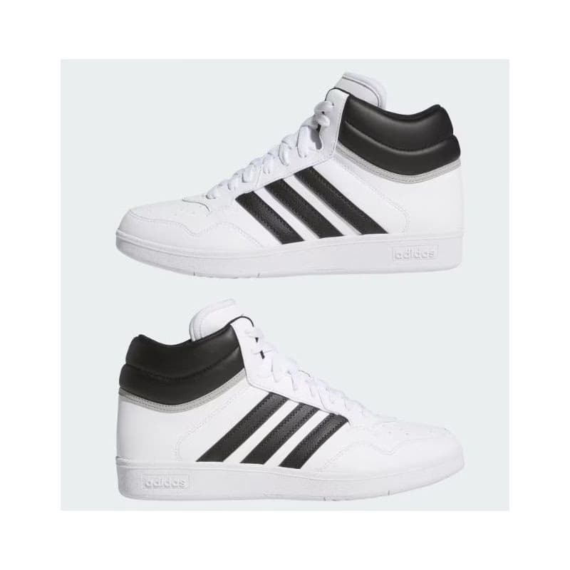 Pánska rekreačná obuv ADIDAS Hoops 4.0 Mid M cloud white core black grey two 4