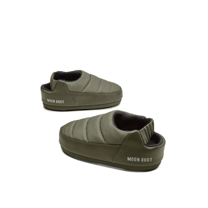 Dámske nízke zimné topánky MOON BOOT SANDAL BAND NYLON, 003 khaki 2