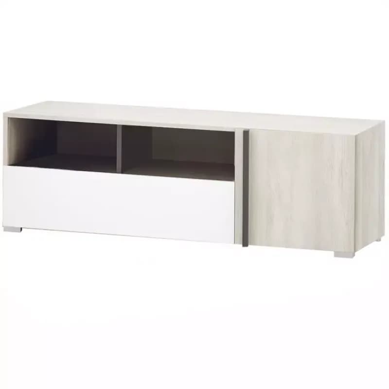 TV stolík Remo RM12 dub wilton/biela/antracit 1