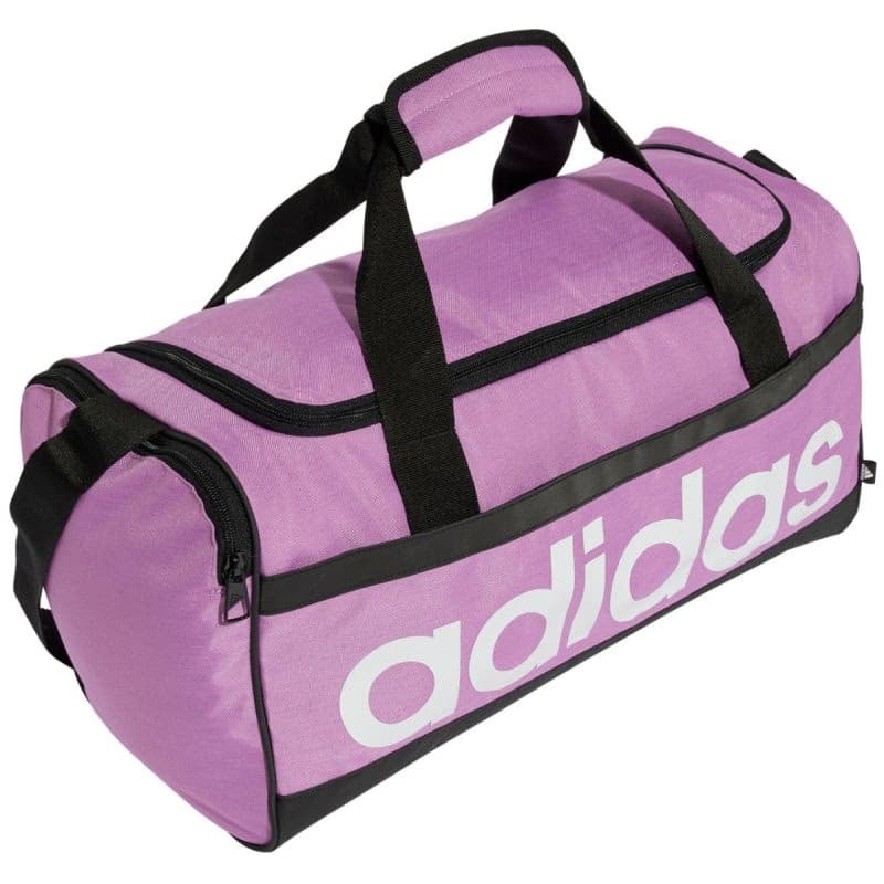 Dámska cestovná taška ADIDAS LINEAR DUFFEL S PREPUR WHITE 2