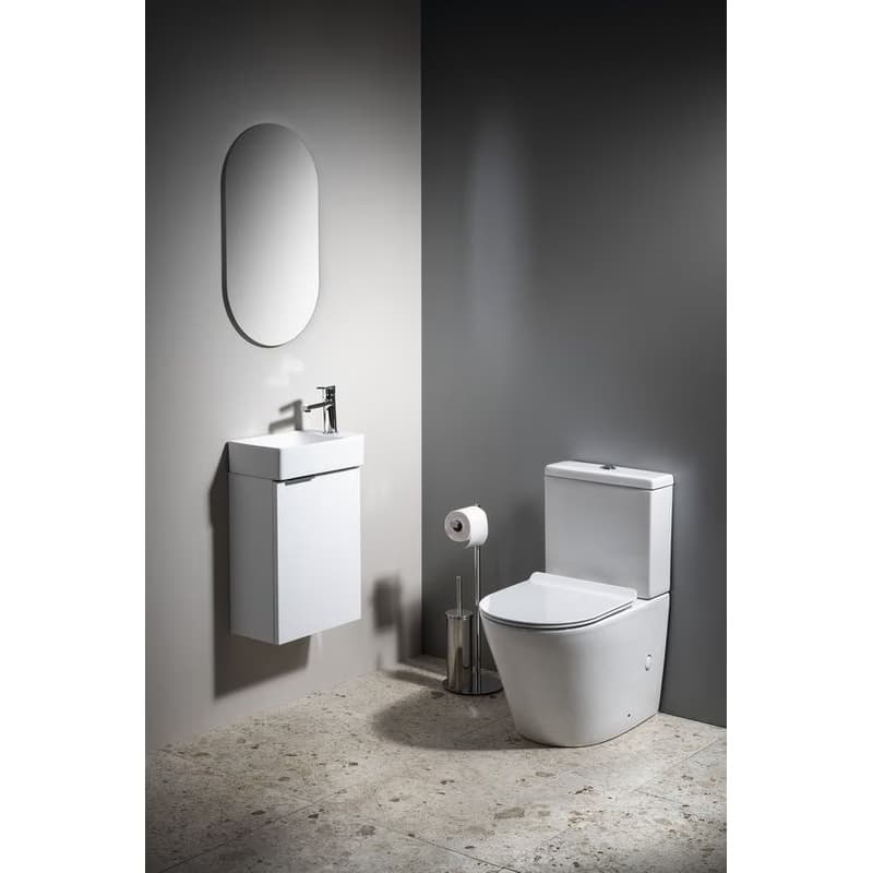 SAPHO - MARGITHA keramické umývadlo 38x22cm, otvor pro batériu vpravo, biela MGT3822 2